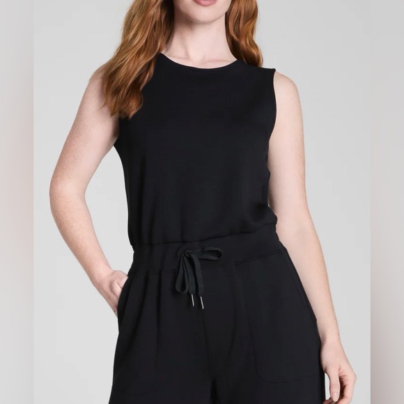 Spanx Women's Black Sleeveless Jumpsuit - Picture 3 of 14